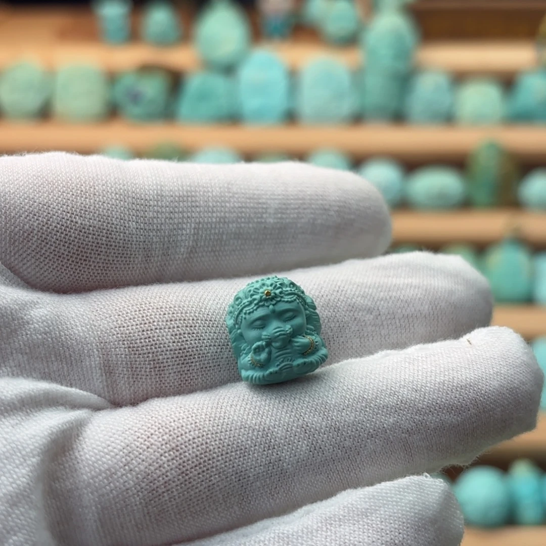 绿松石未镶嵌配饰