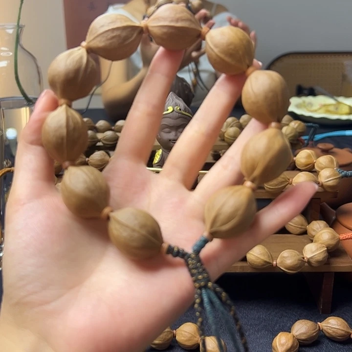 朱***福龙脊菩提吊坠梅林铁核2128