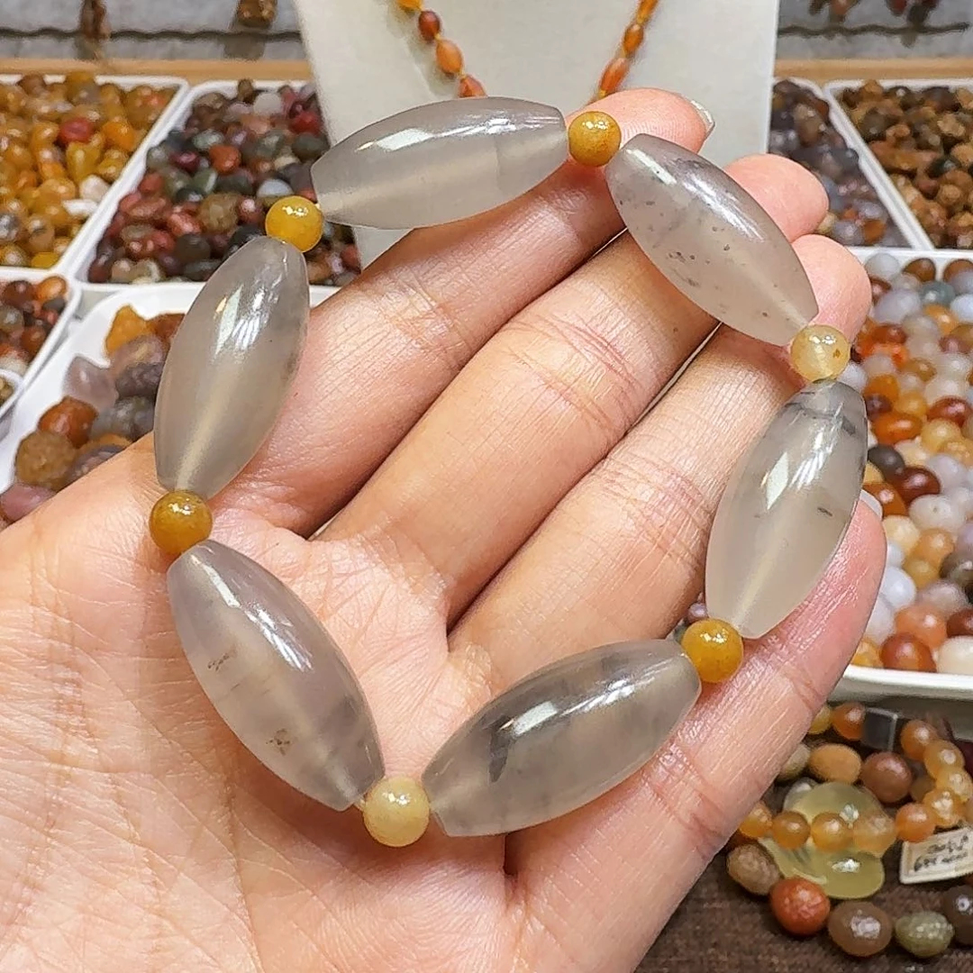 玛瑙/玉髓手链合金