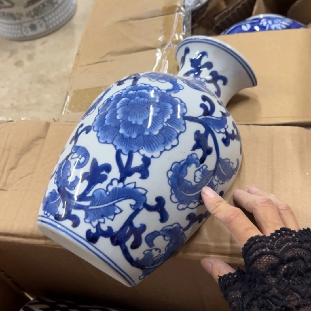 瓷片微瑕青花瓷老瓷厂