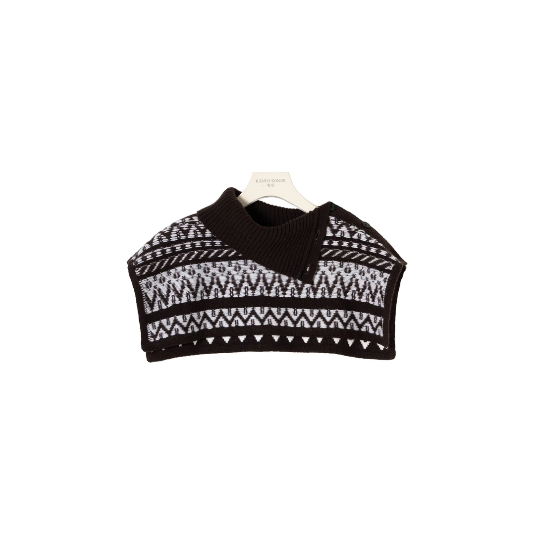 TUHUANG/羊毛提花围脖ZBHUQ1757A