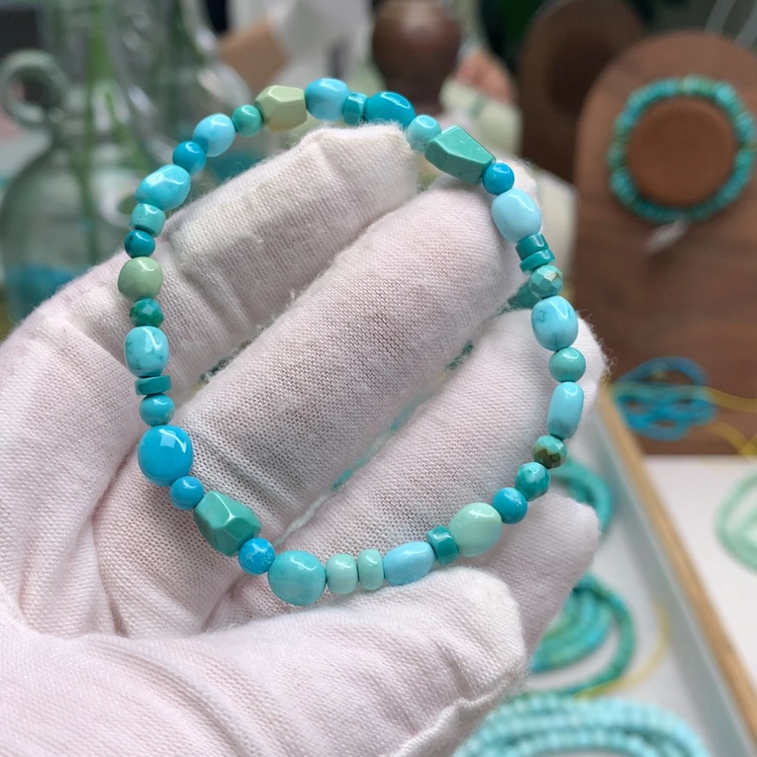 绿松石未镶嵌配饰