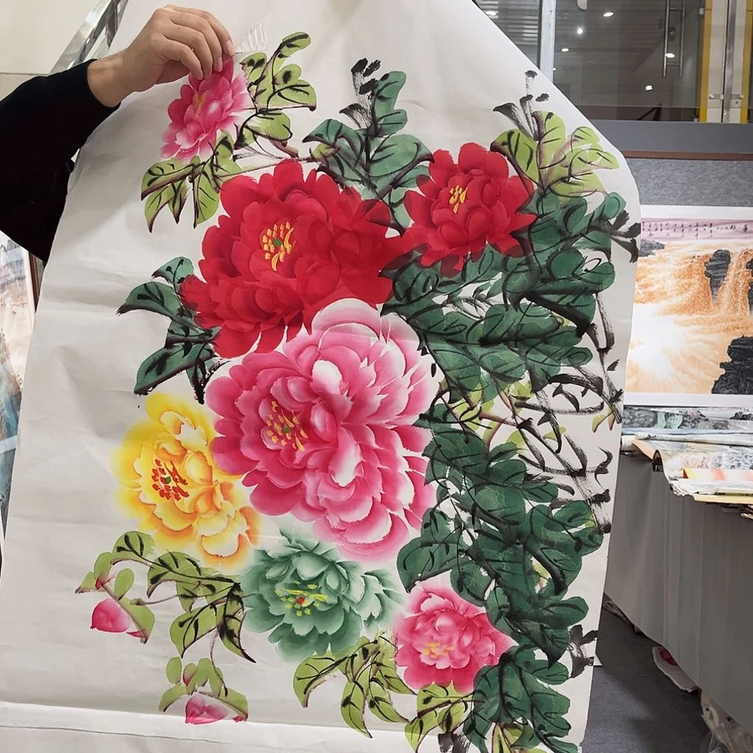 国画LT国画作品单幅任发微瑕