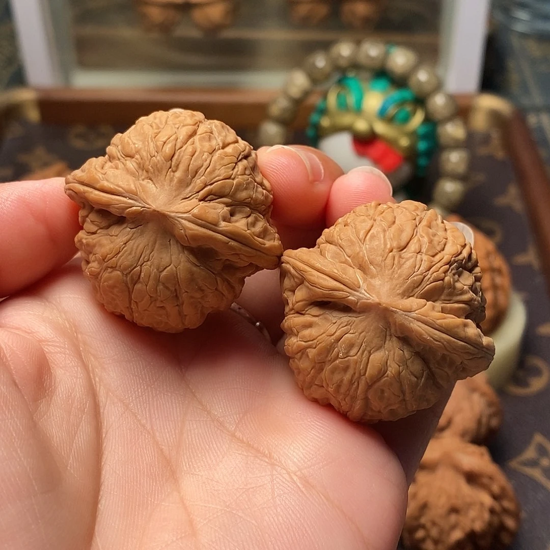 桃核把件全品乾隆磨36尺