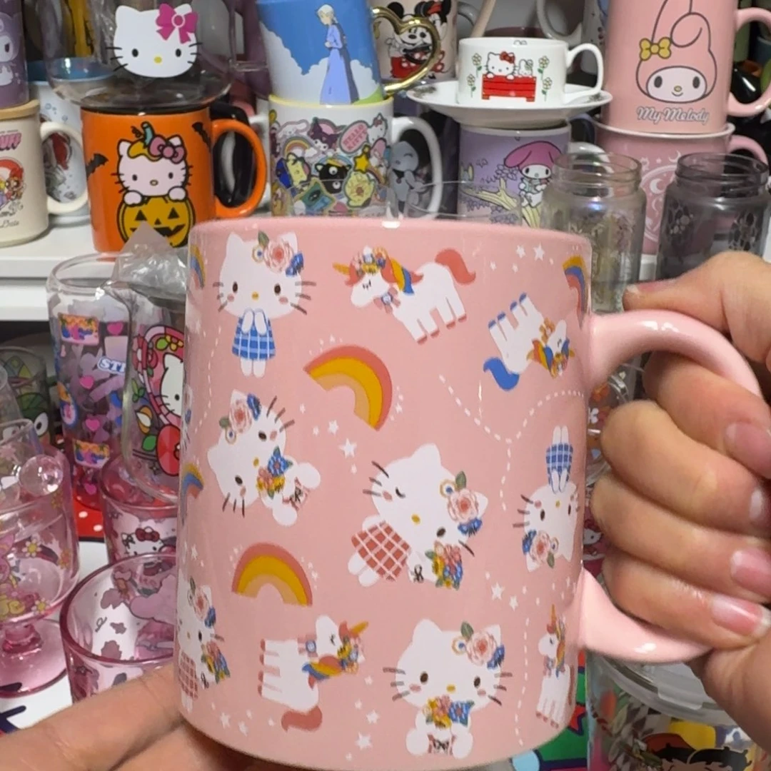 要***吗水晶玻璃吸管款Kitty