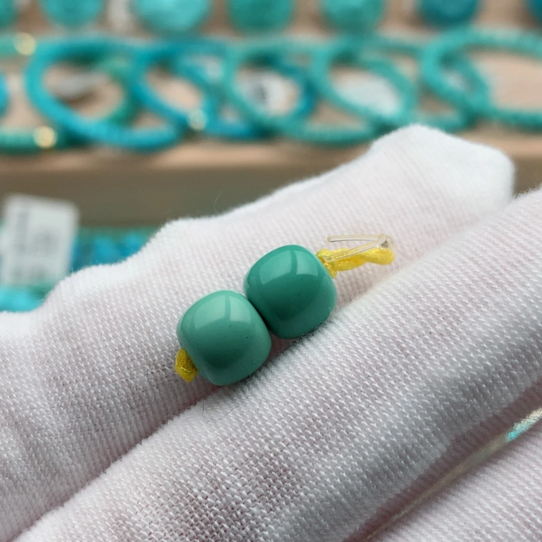 绿松石未镶嵌珠宝奇石8mm