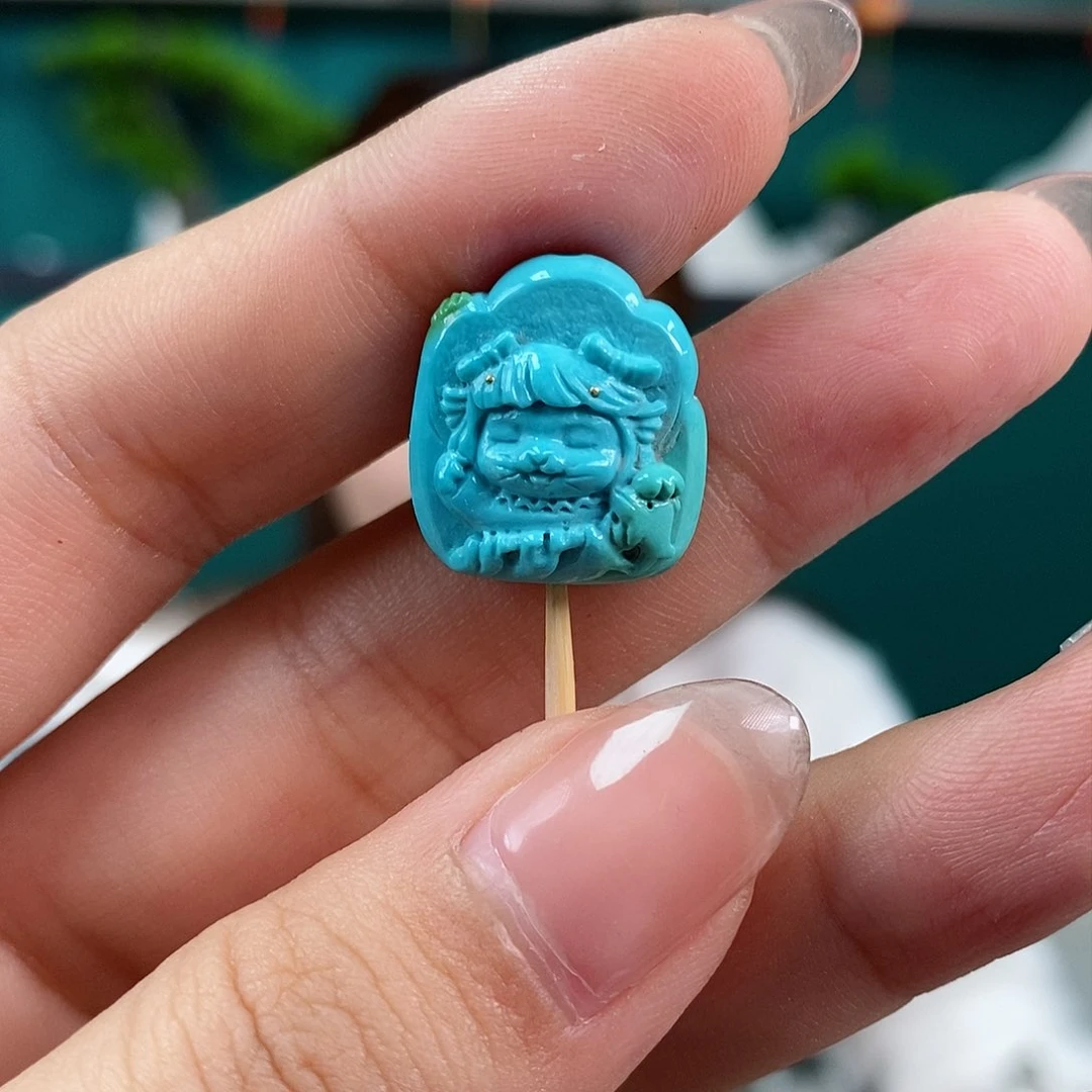 绿松石珠宝奇石未镶嵌