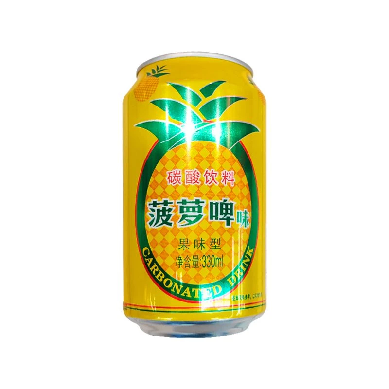 好德0度菠萝啤酒330ml