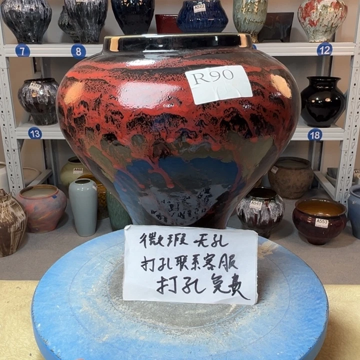 景德镇陶瓷花盆90