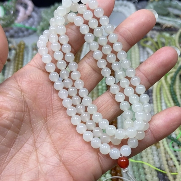 和田玉未镶嵌颈饰6