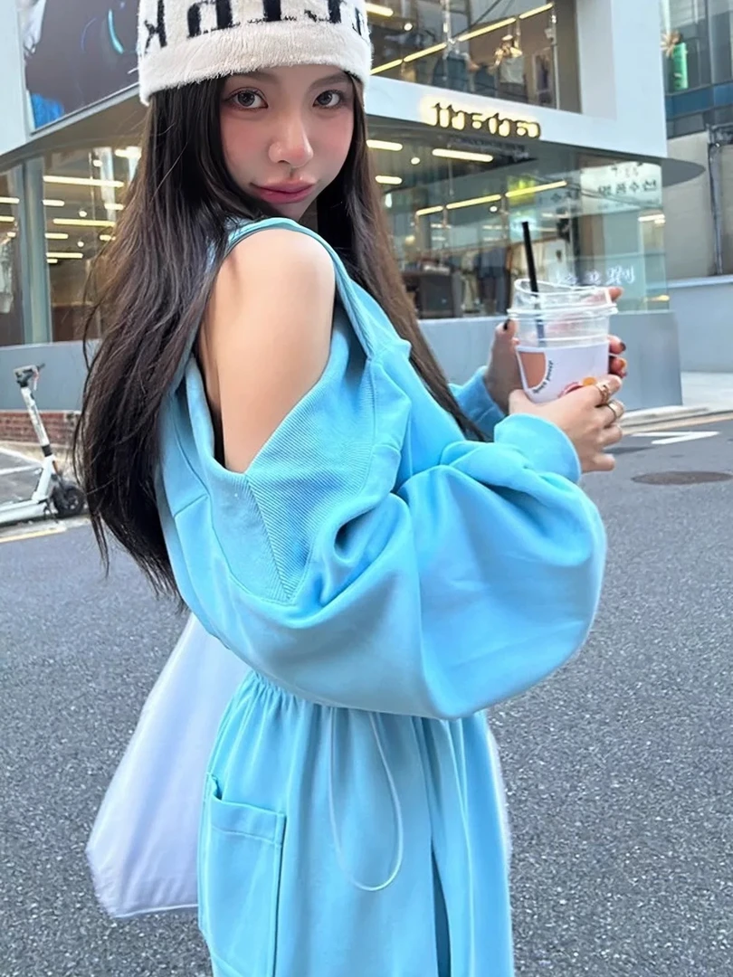 紫色短款挂肩小上衣