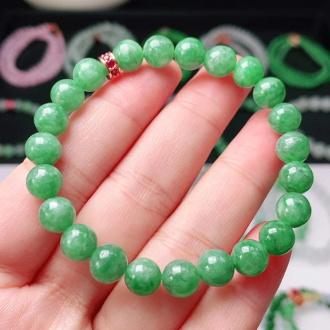 未镶嵌手链翡翠翡翠