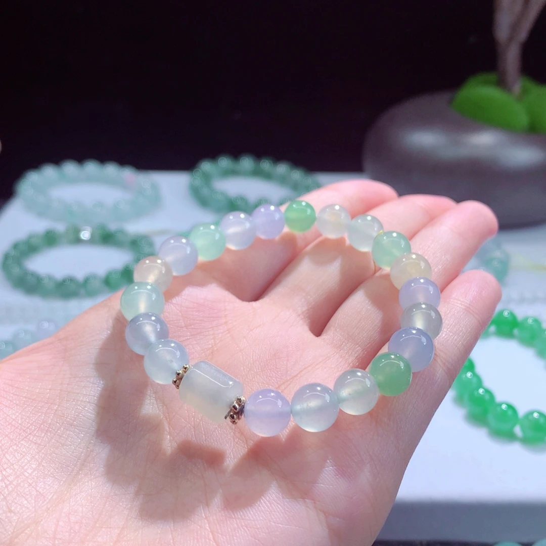 翡翠未镶嵌手串天然翡翠