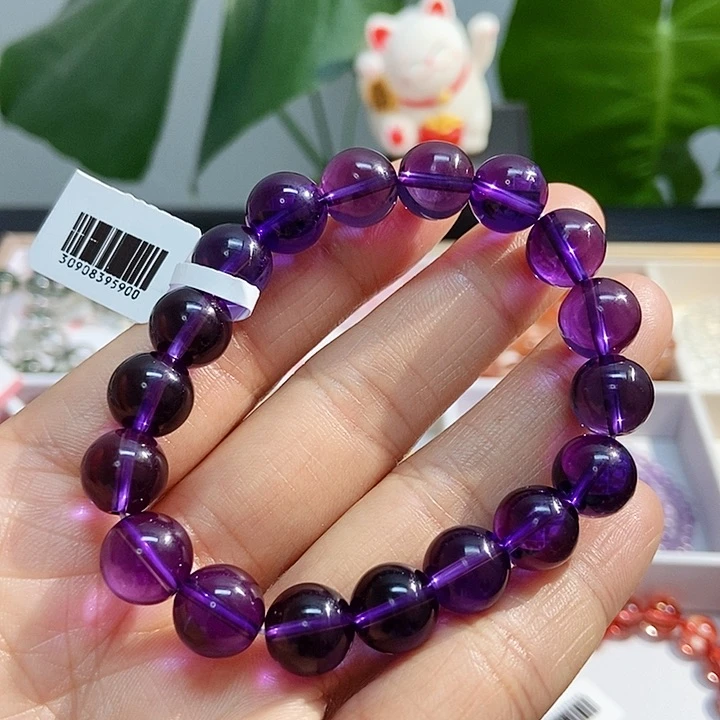 水晶手链未镶嵌紫水晶10