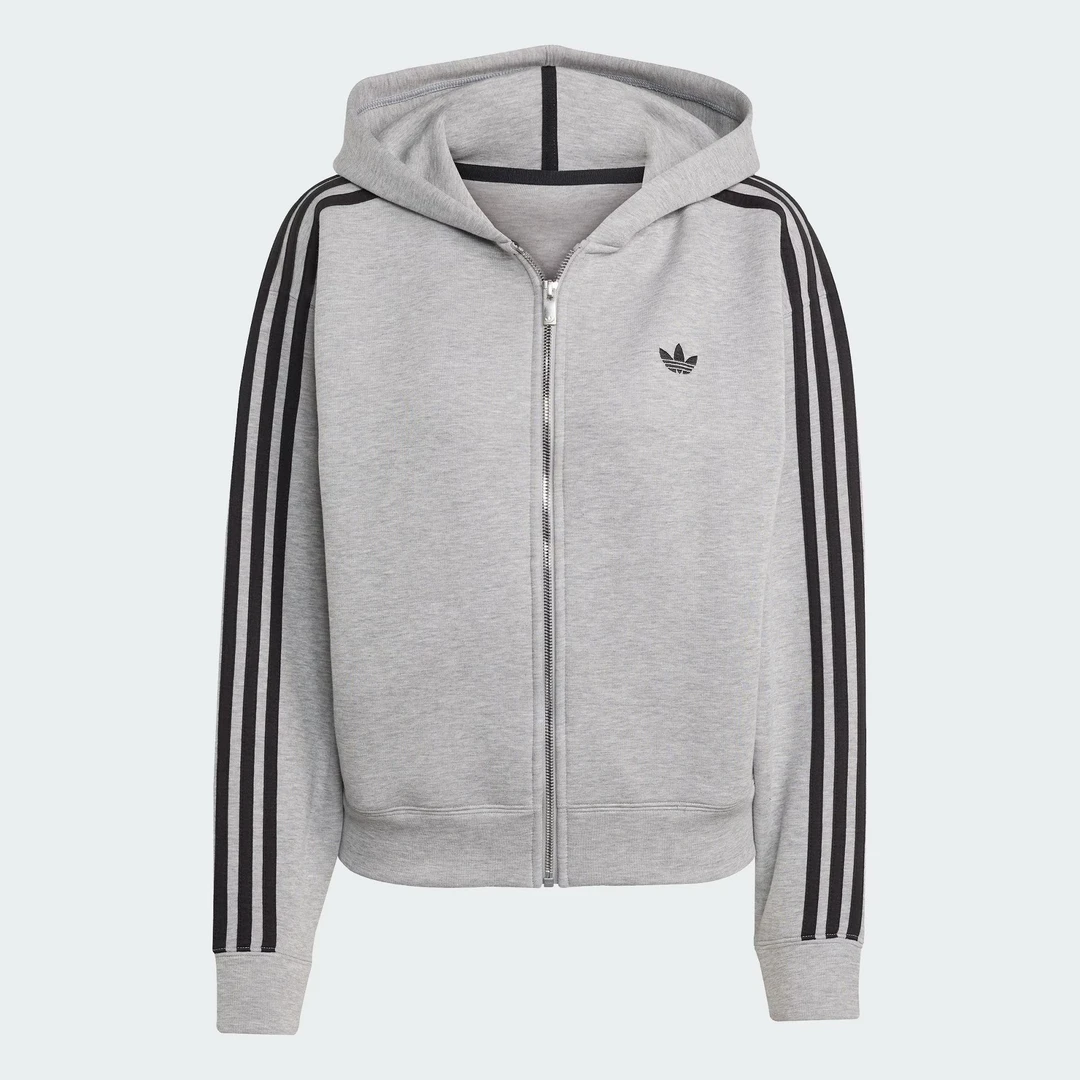 adidas/阿迪达斯女子ADICOLOR 运动宽松连帽夹克外套JY2620