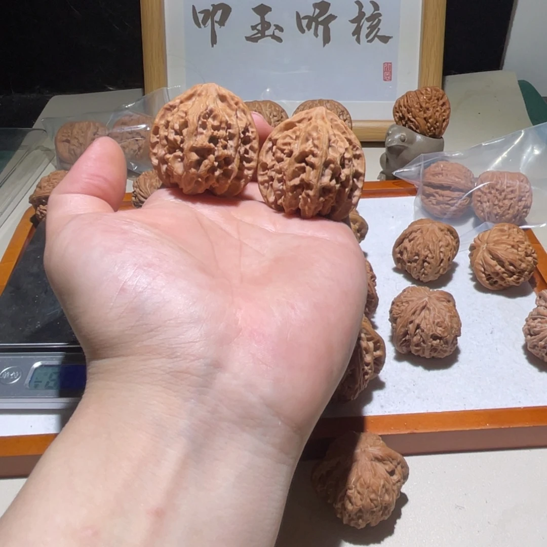 把件文玩核桃42全品苹果园