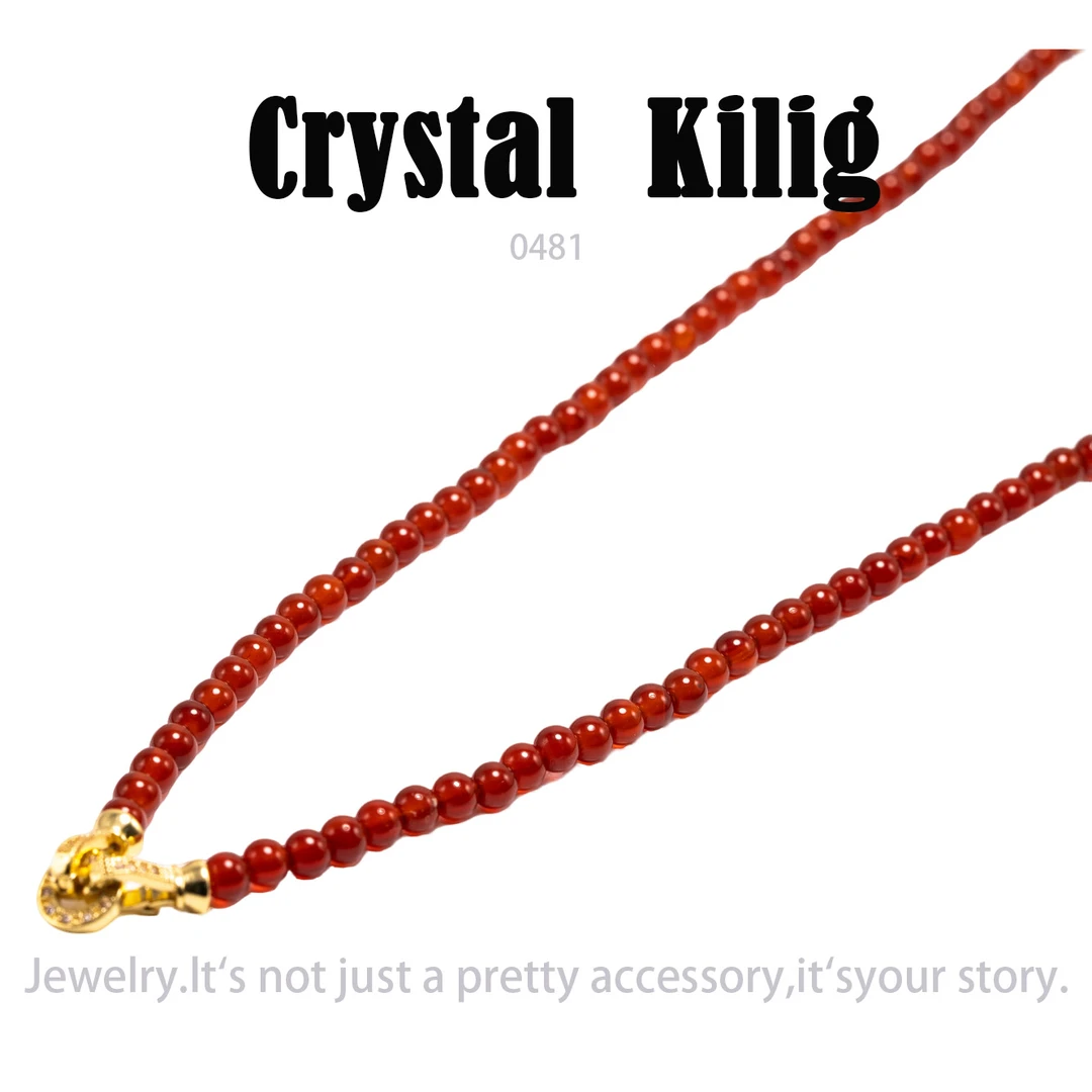 铜合金项链 时尚百搭轻奢设计师项链~0481