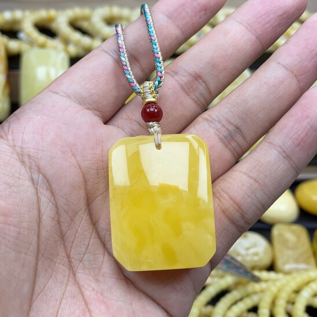 琥珀未镶嵌裸石琥珀蜜蜡