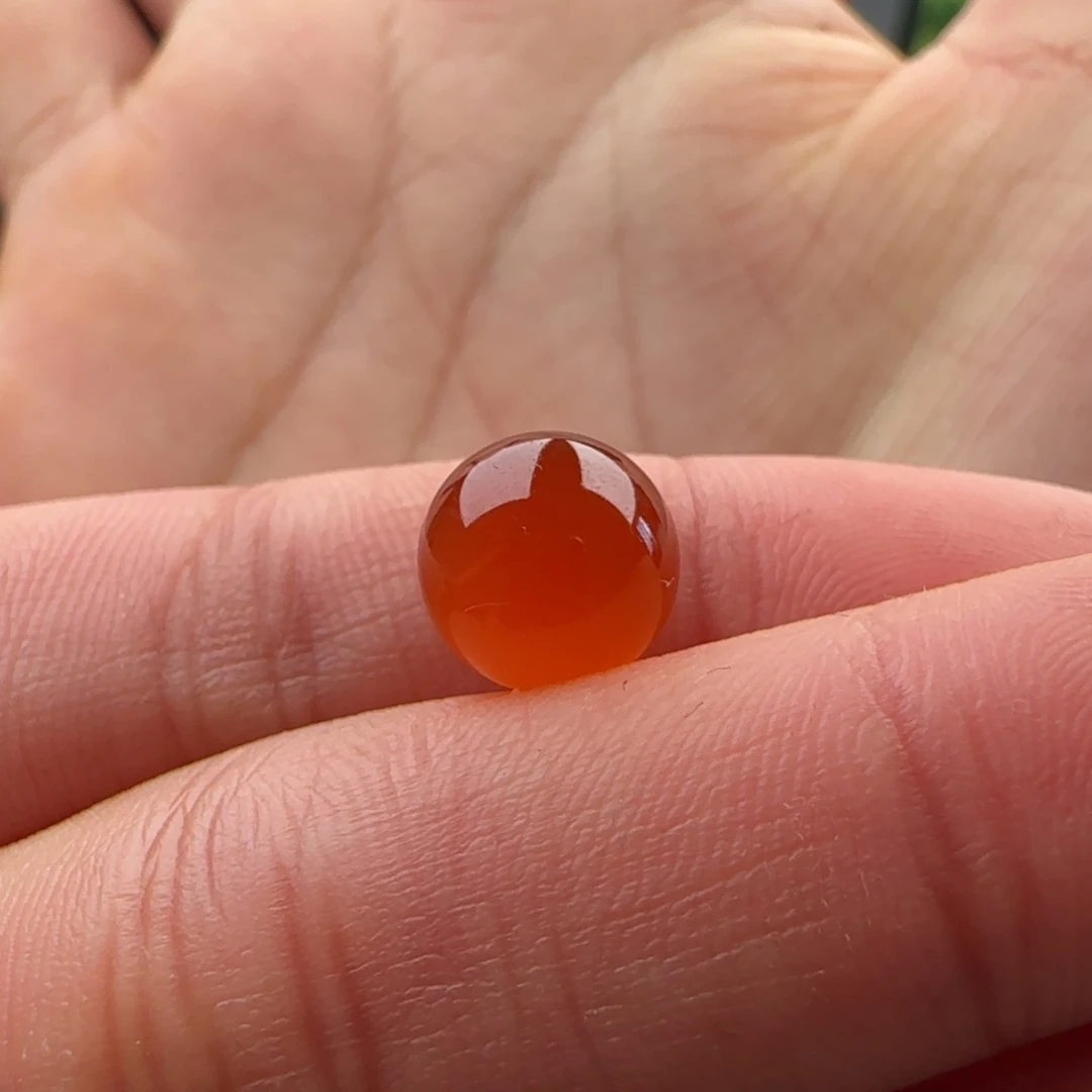 南红玛瑙未镶嵌圆珠8.9
