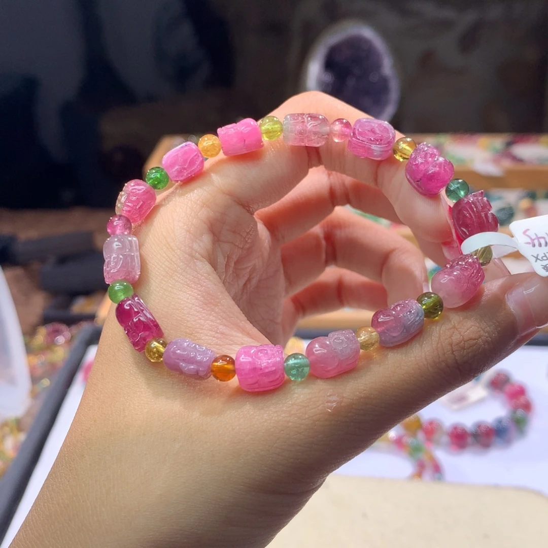 未镶嵌多样性发货其一碧玺