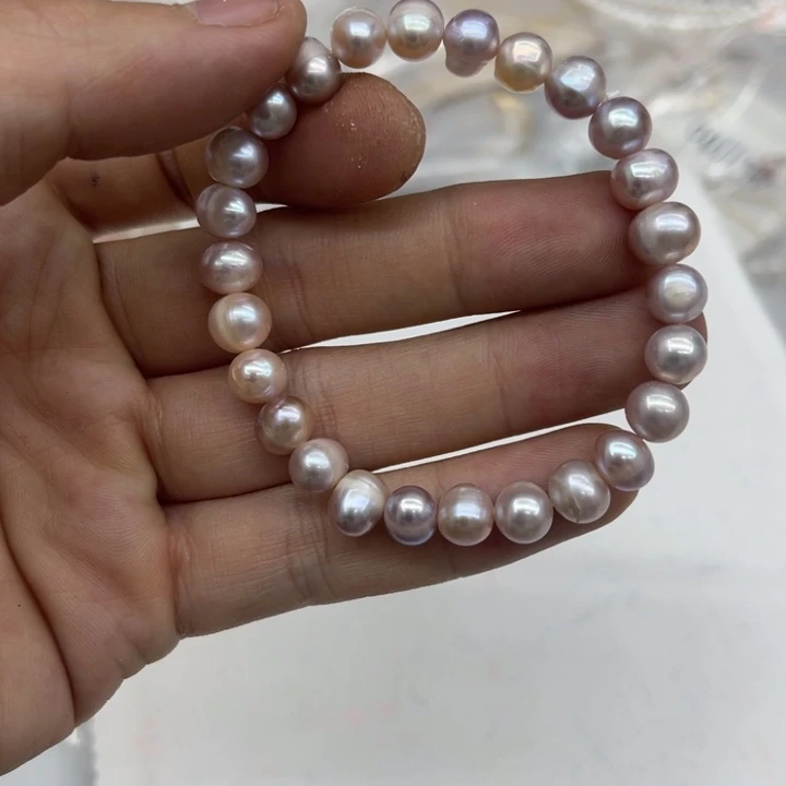 未镶嵌淡水珍珠颈饰001089