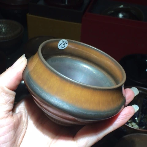 【闪购商品】茶盏汪*建盏主人杯图片款