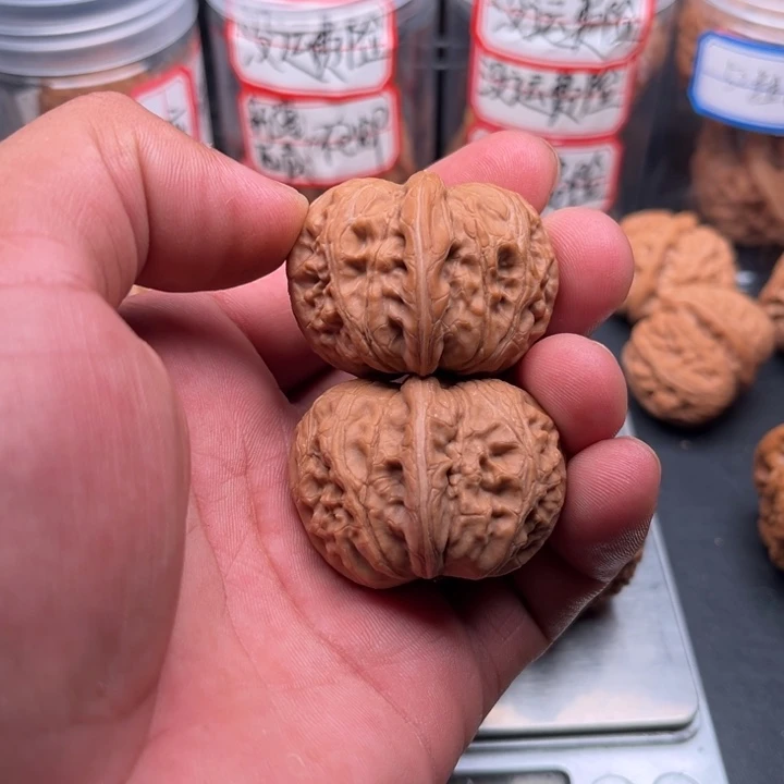 文玩核桃把件元宝41