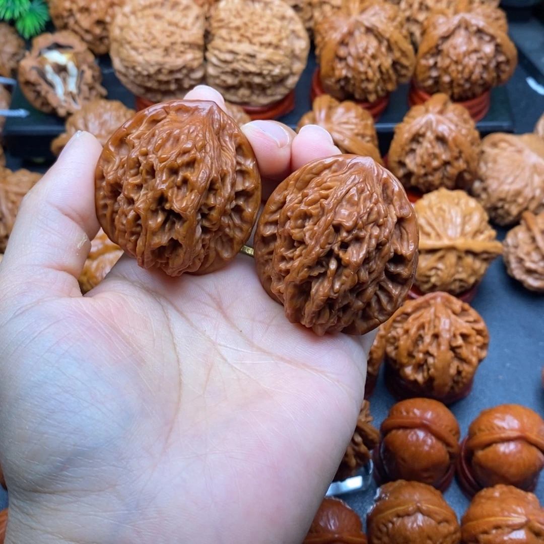 把件文玩核桃41虎头