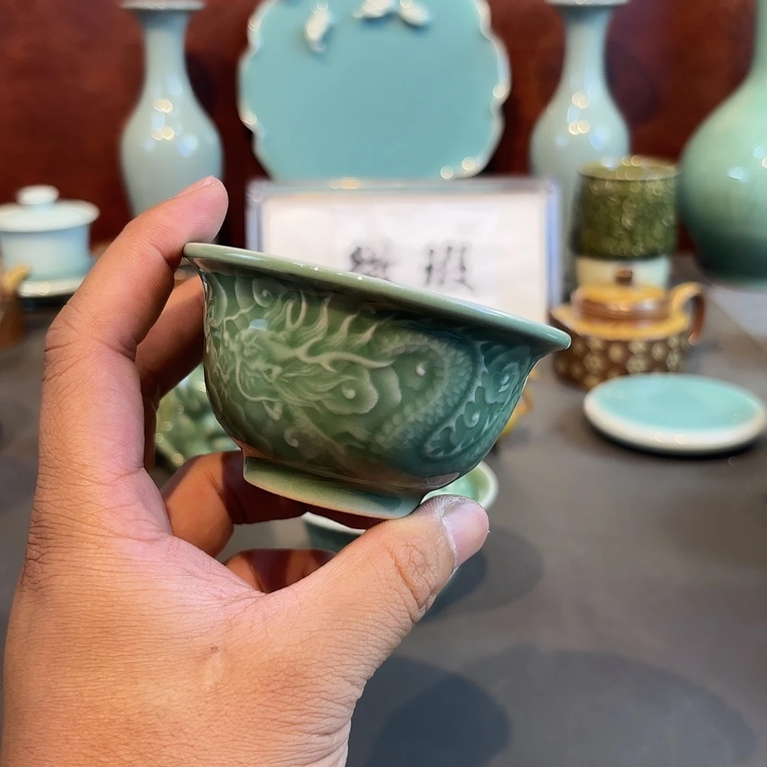 瓷片龙泉青瓷福利青瓷