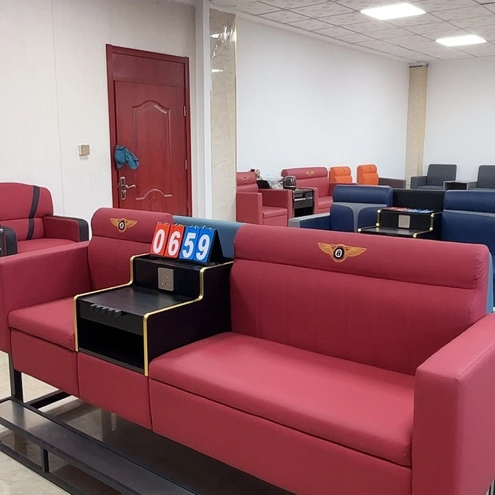 皮革4号3人多功能