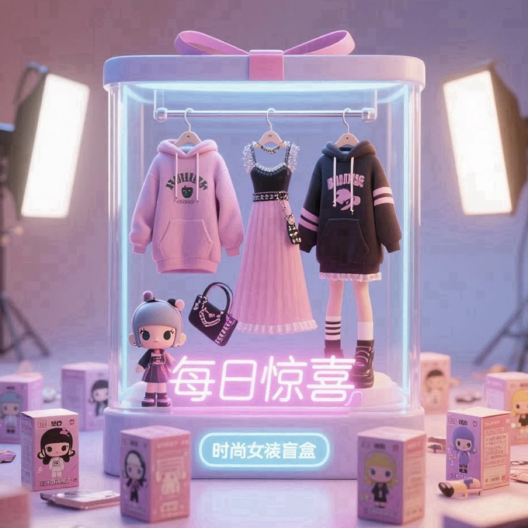 屿木服装的女装盲盒