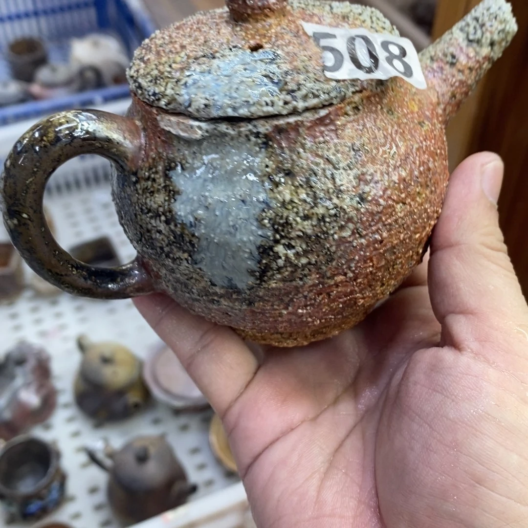陶园柴烧，精品高货508开盖缺