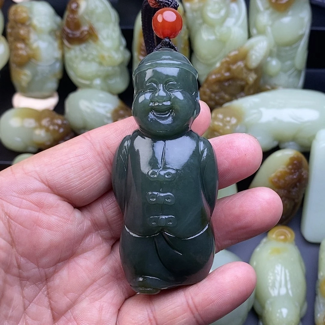 未镶嵌和田玉把件