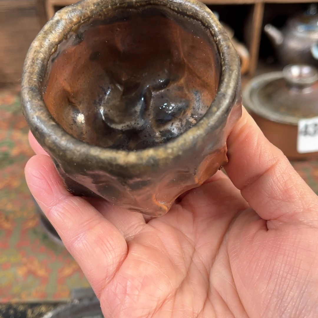 杯柴烧茶器主人杯子