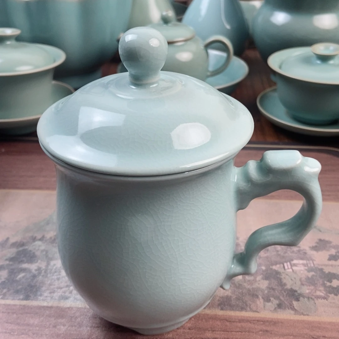 摆件瓷原产地原矿汝瓷～茶器