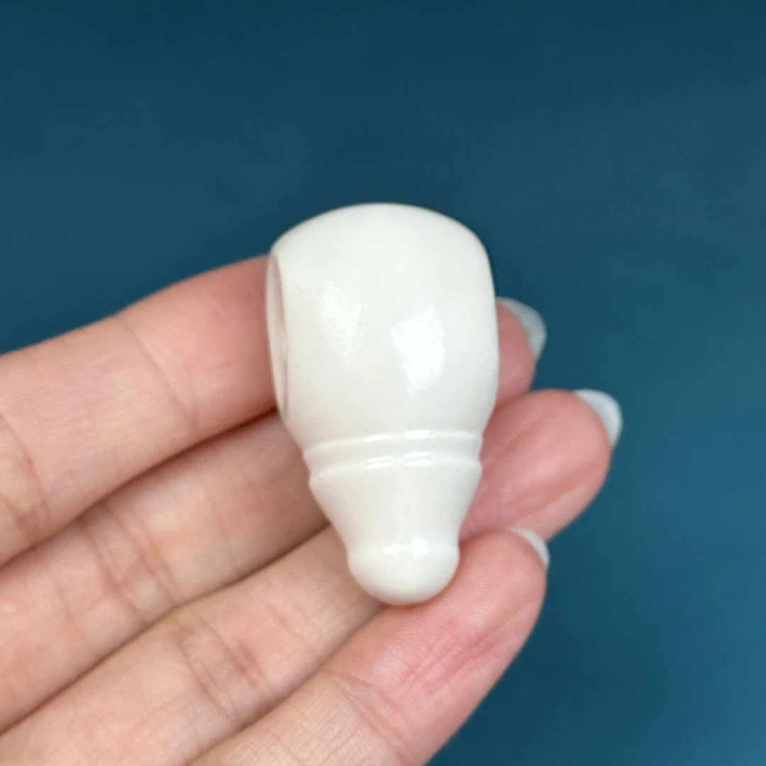 S3500天然猛犸牙 三通 19X36.7mm支持鉴定 假一罚四