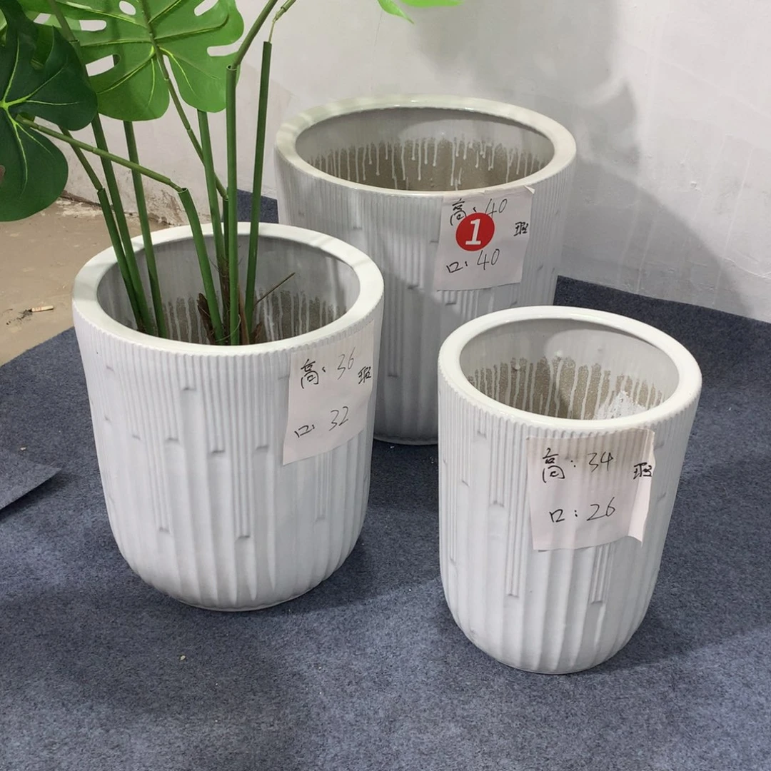 高温陶瓷花盆微瑕