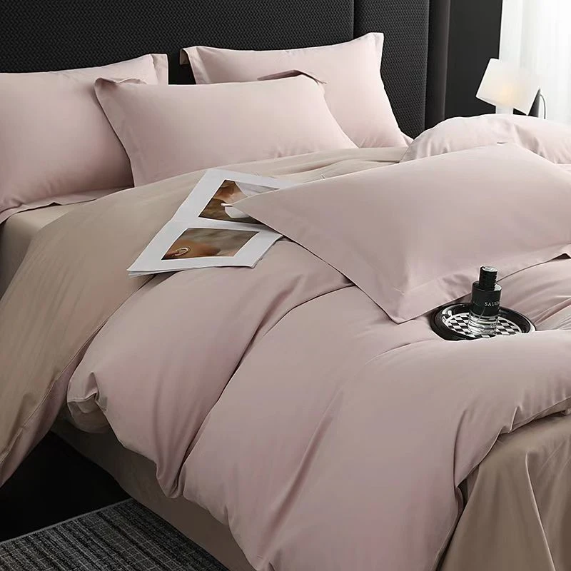 特惠孤品四件套轻奢酒店简约学生纯色宿舍单人磨毛