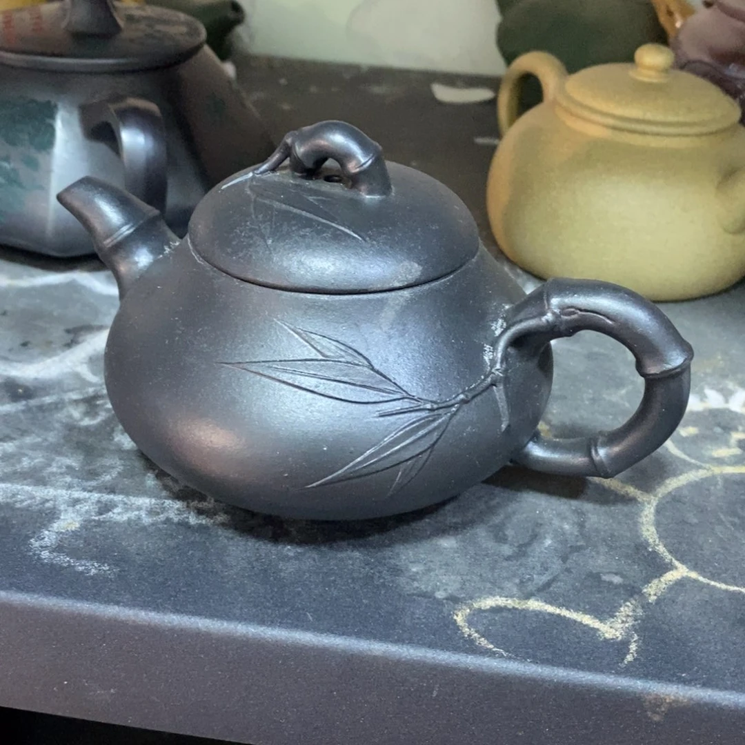 紫砂茶壶原矿手工80