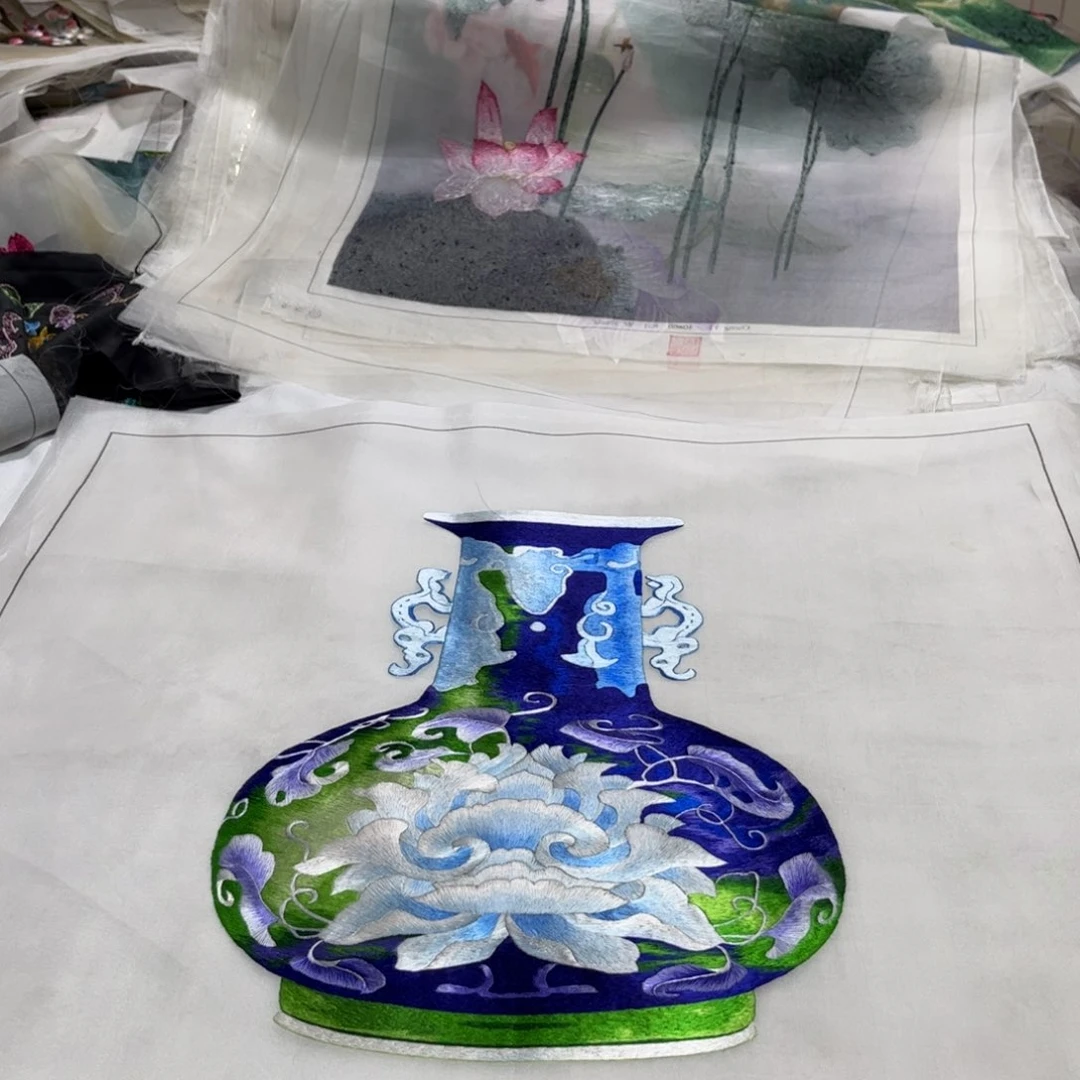 刺绣纯手工制作工艺制作