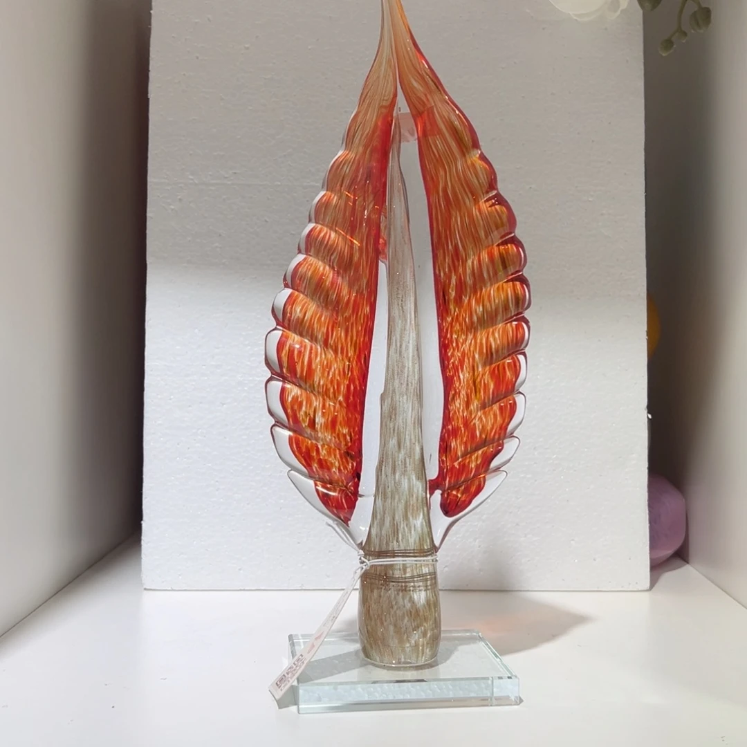 琉璃纯手工制作工艺品高31