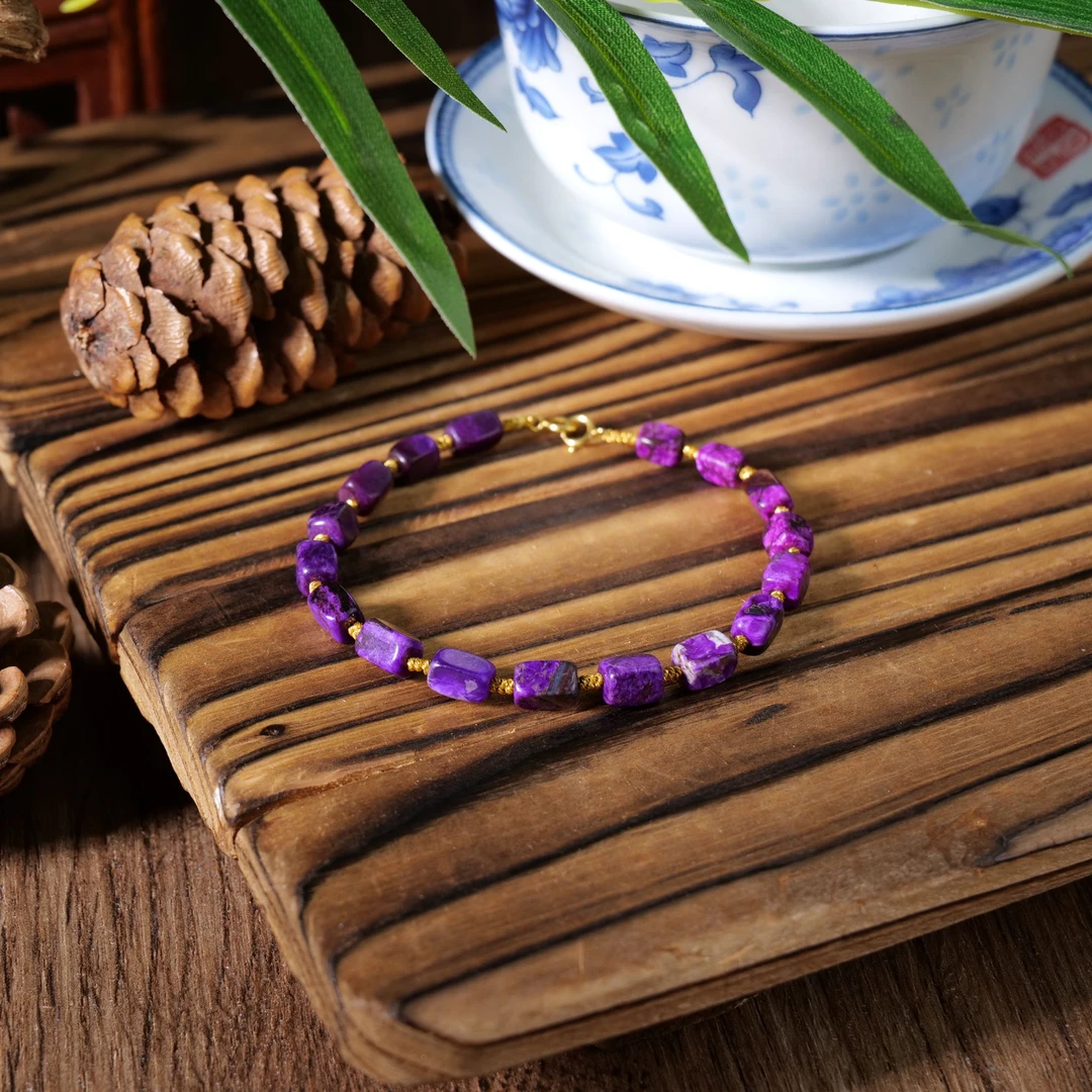 18K金丝绒舒俱来DIY手链/多样性发一/C753/孤