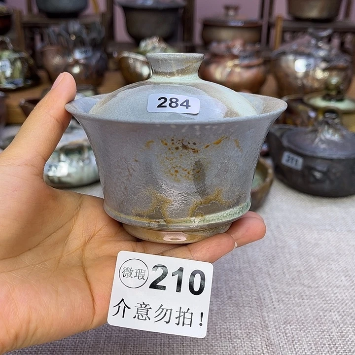 裸柴烧手工陶瓷茶器