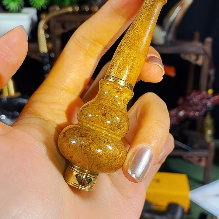 高端定制金丝楠烟嘴
