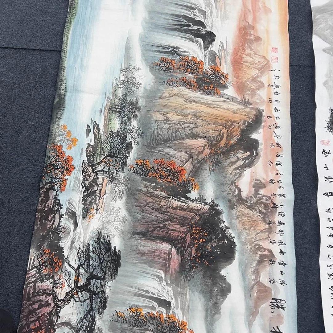 曾***经国画国画作品欣赏一下