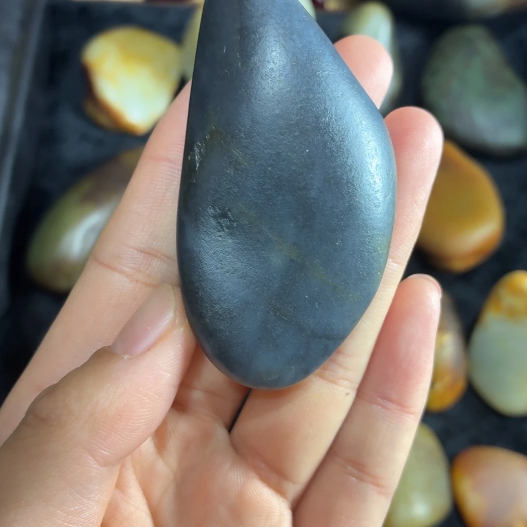 和田玉未镶嵌挂件92g