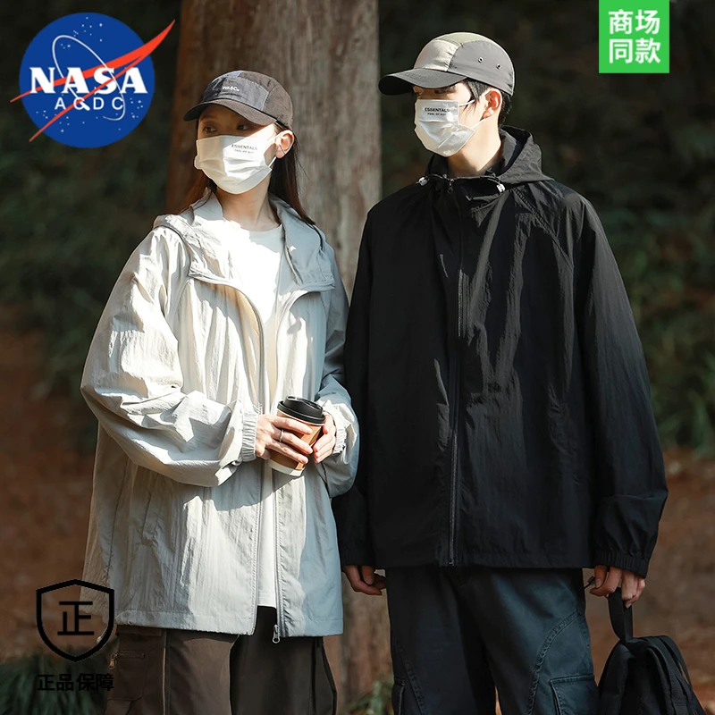 NASA防晒服男女夏季薄款冰丝外套户外钓鱼防紫外线速干潮流防晒衣