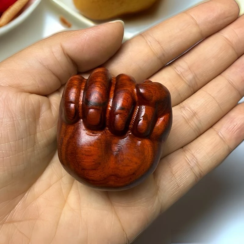 精品非洲紫檀木[大权在握]挂件手把件摆件