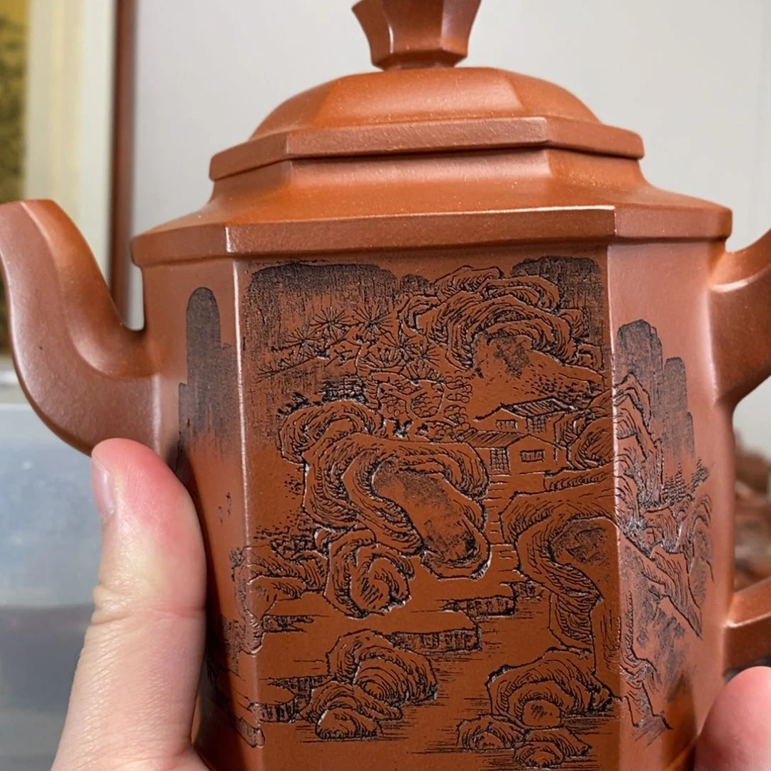 茶壶紫砂原矿泥料传统工艺制作