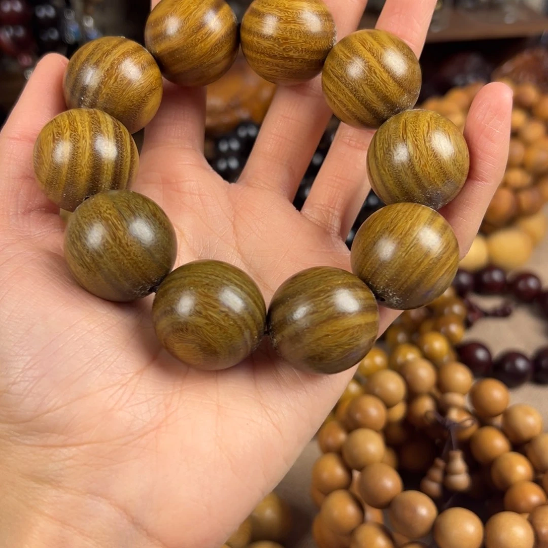 维腊木（绿檀）手串/手链溜*鞋2.5